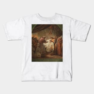 The Last Communion of Saint Louis by Ary Scheffer Kids T-Shirt